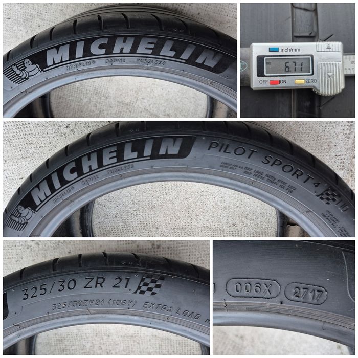 O bucată 325/30 ZR  21 vară - una Michelin