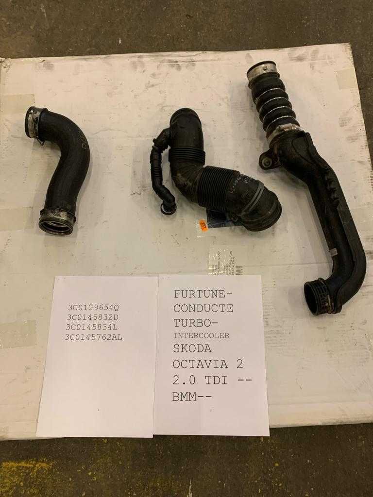 Furtun Conducta Turbo Intercooler VW Skoda Seat Audi 1.9-2.0 TDI EURO4