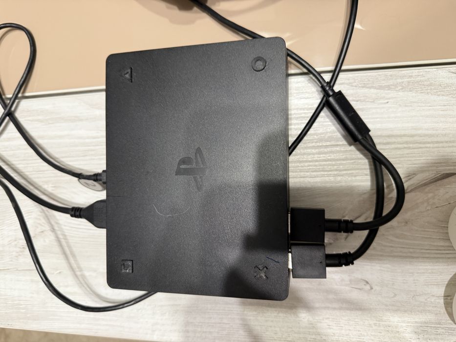 Set VR pentru PS4 + adaptor pentru PS5 + jocuri