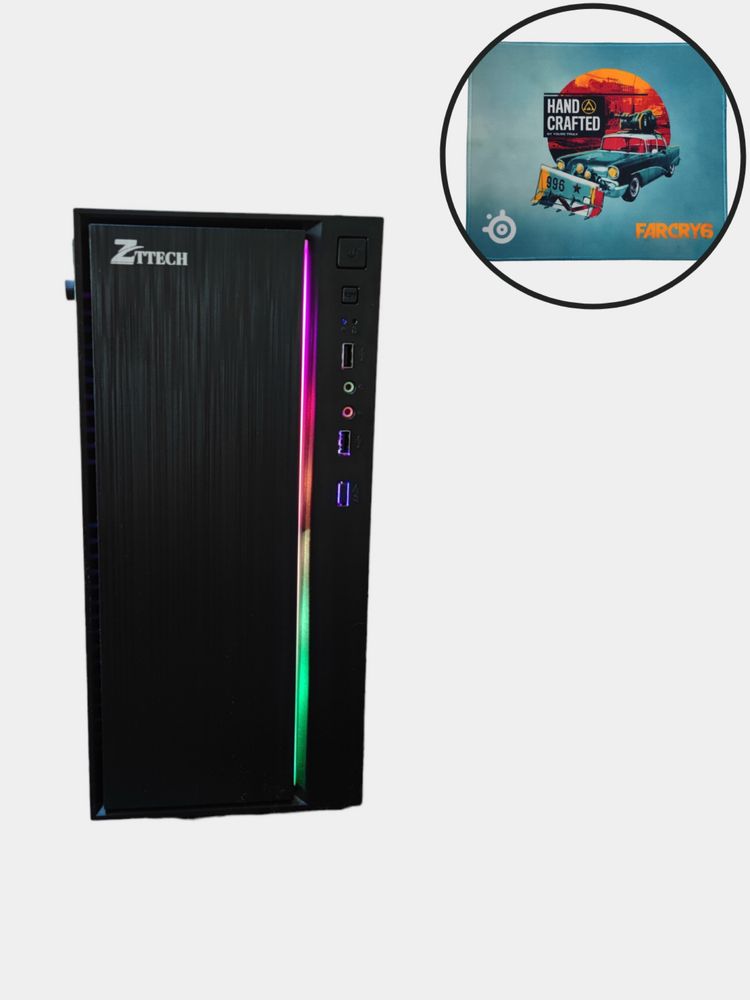Игравой системный блок Eco game Core i5 RX 550 4 Гб, 512 Гб  М.2 NVMe