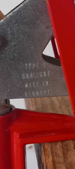 Veioza Tip Arhitect,Designer Danlight Denmark,Anii ''70