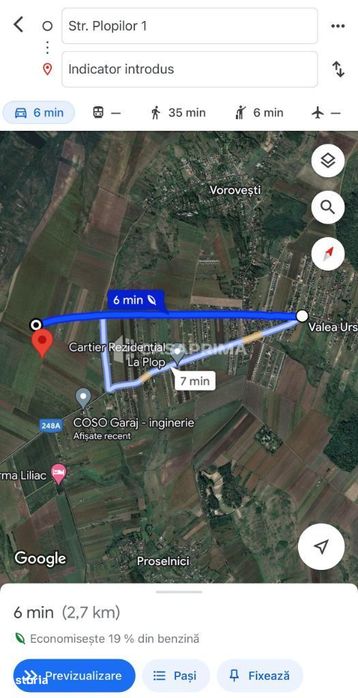 Teren extravilan, 10000 mp, Horlesti - Miroslava, 3 euro/mp