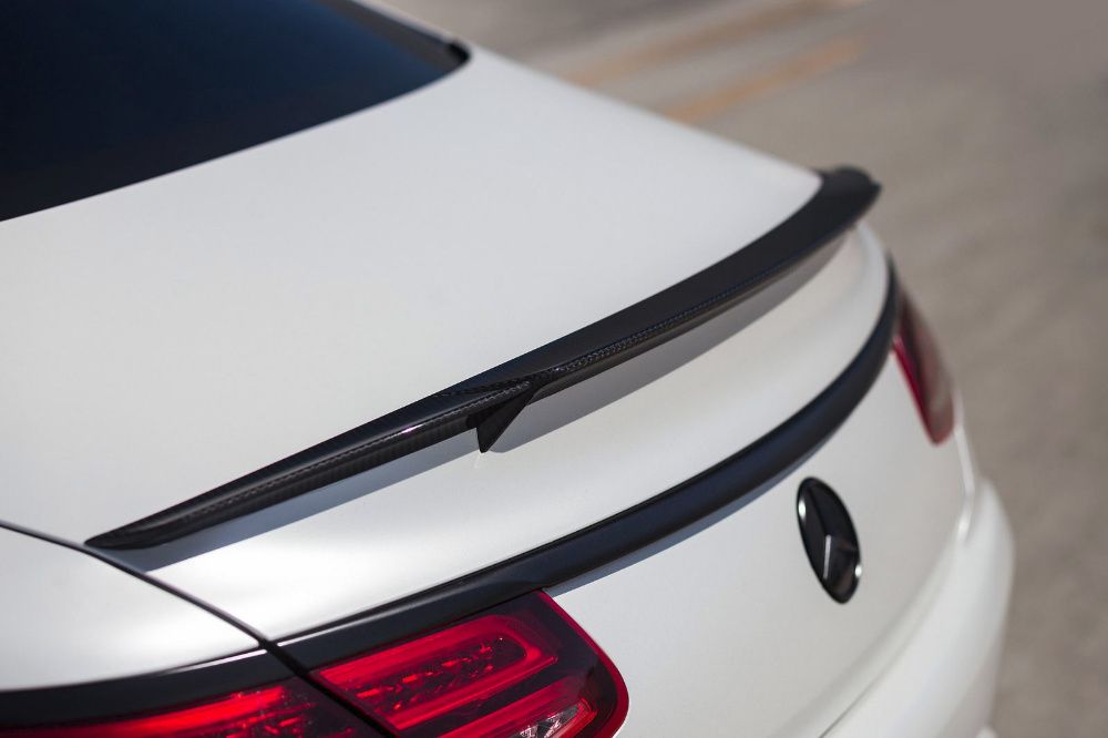Спойлер багажник карбон Mercedes S63 S-coupe C217