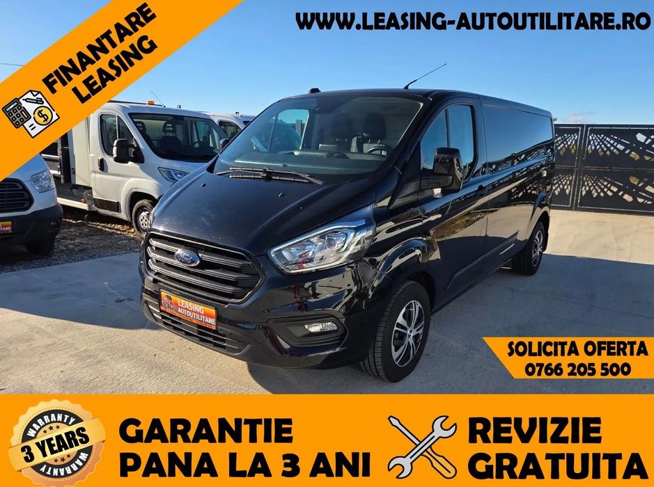 Ford New Transit Custom Black Edition L2H1 An2019/ 137700Km/Leasing/Garantie pana la 3 ani fara limita km