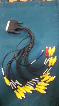 Conector, adaptor, tv, calculator,