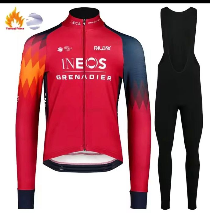 Нов мъжки термо костюм за колоездене