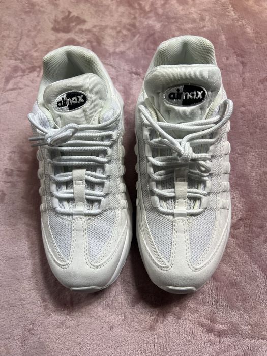 Nike AirMax 36 albi noi