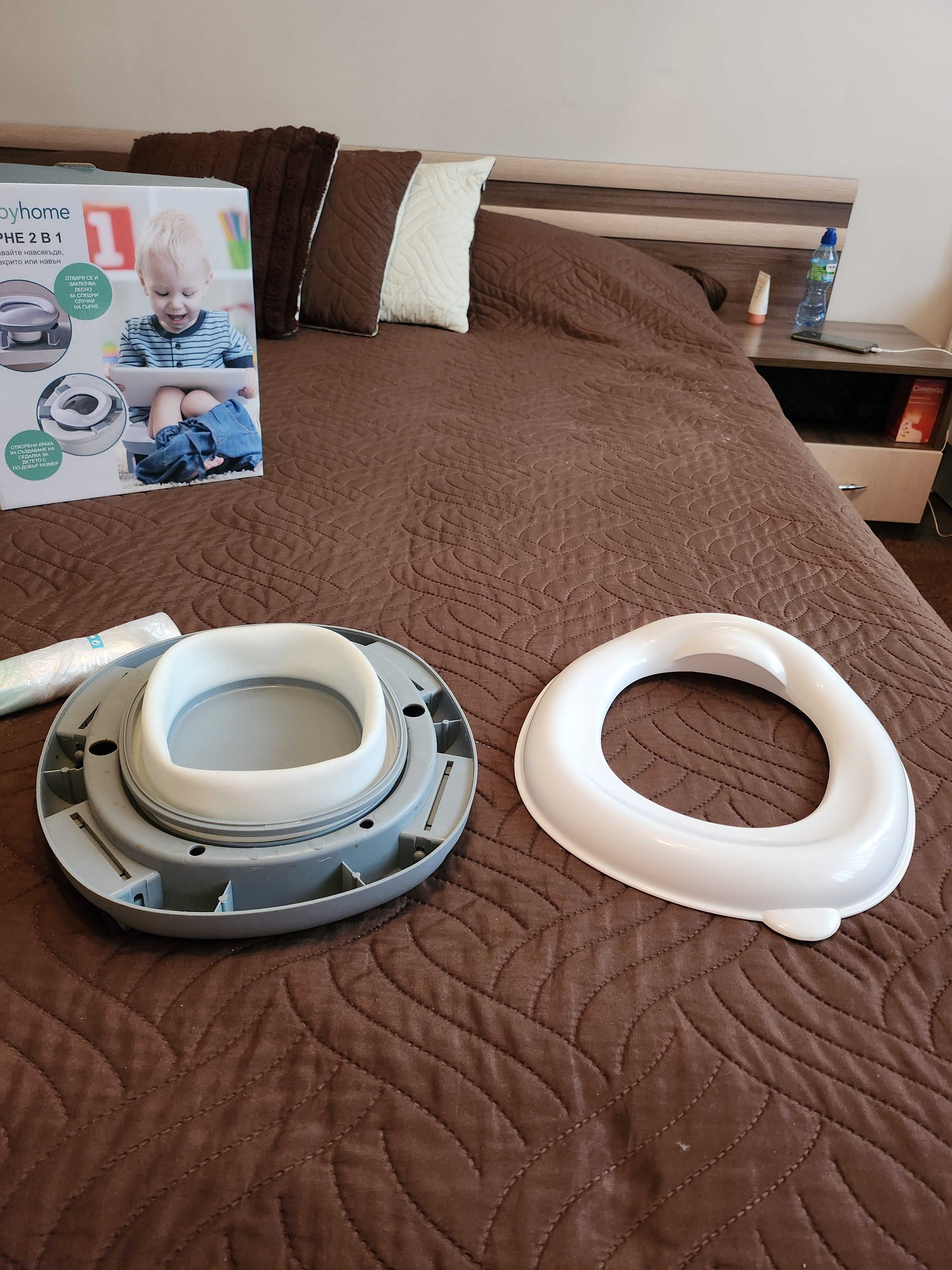 Сгъваемо гърне babyhome