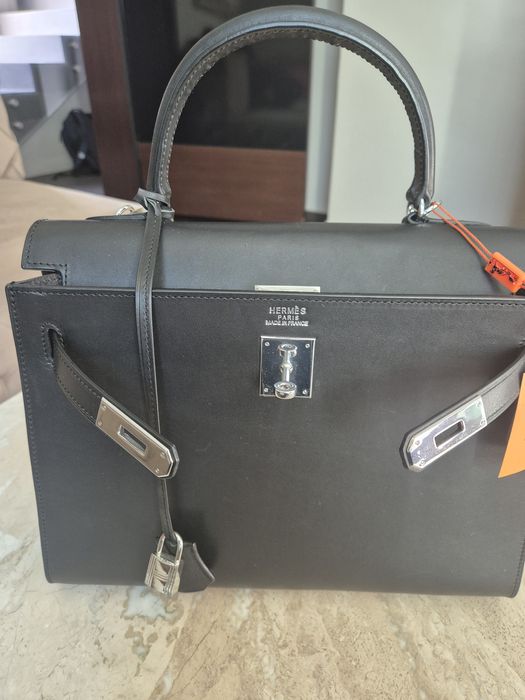 Даммска чанта от естествена кожа