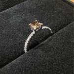 Inel aur alb cu diamante 1.39ct