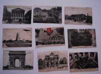 36 Cărti Postale Franța (Verdun, Paris și altele)