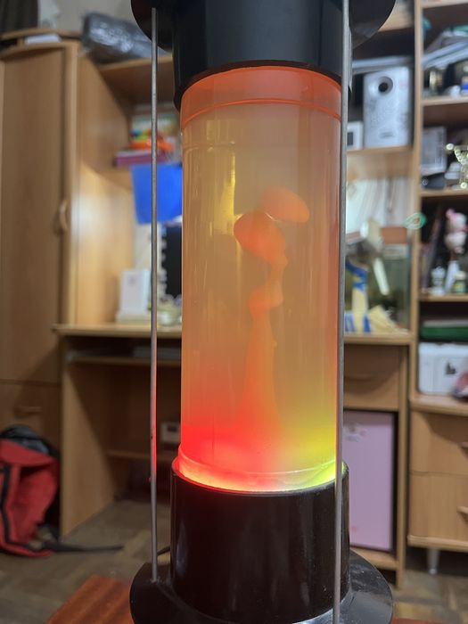 Винтажная Лава лампа «Радуга»