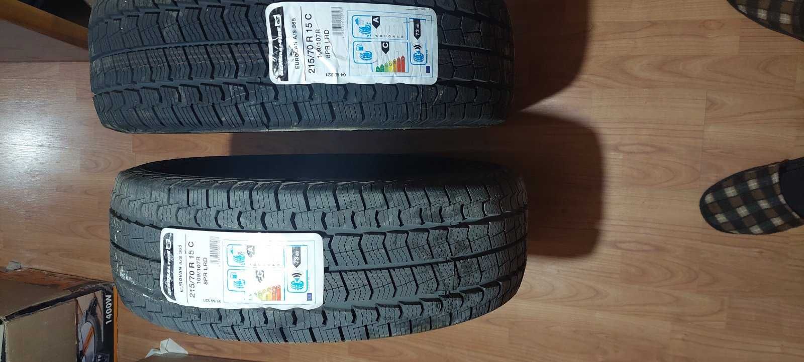 Нови всесезонни бусови гуми Eurovan A/S 365 215/70 R15