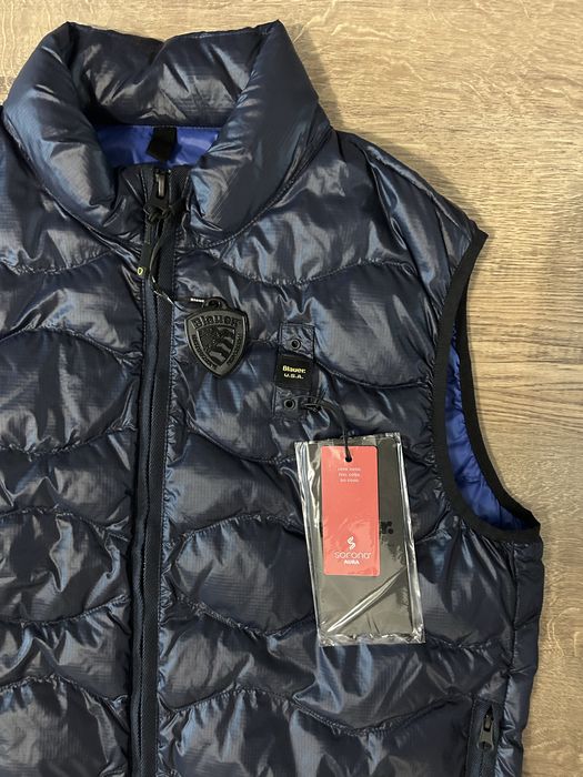 Blauer USA Елек 'DANNY' Син