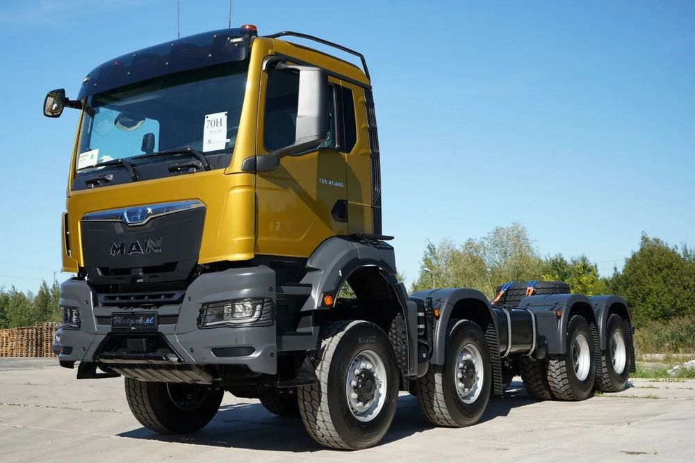 MAN TGS 41.480 / 8X6 / CONSTRUCȚIE / NOU-NOUȚ 2025