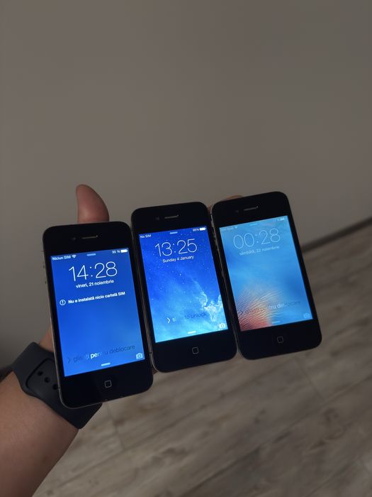 iPhone 4/4s Black Impecabile