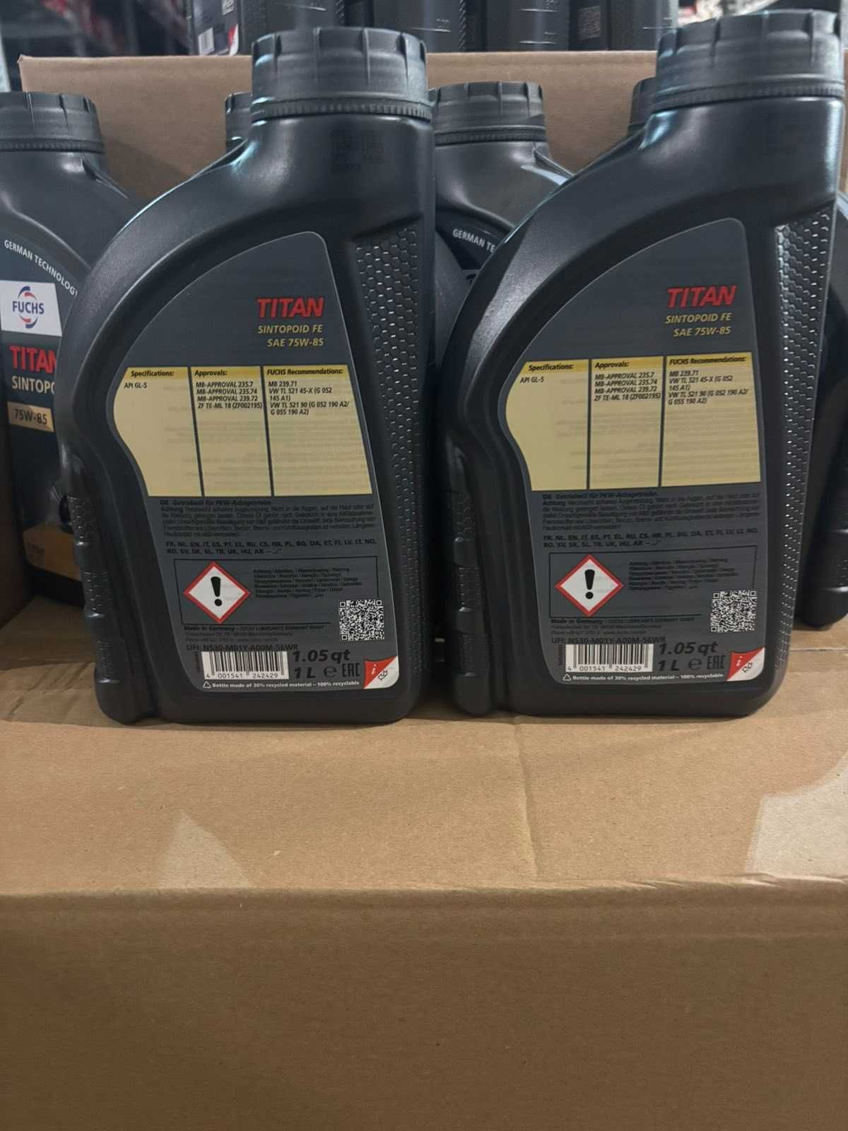 FUCHS TITAN SINTOPOID FE 75W85 1L от partsnet.bg|Ограничени количества
