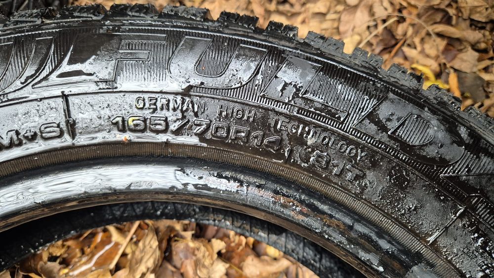 165 70 14 Fulda 2 anvelope iarna ca noi