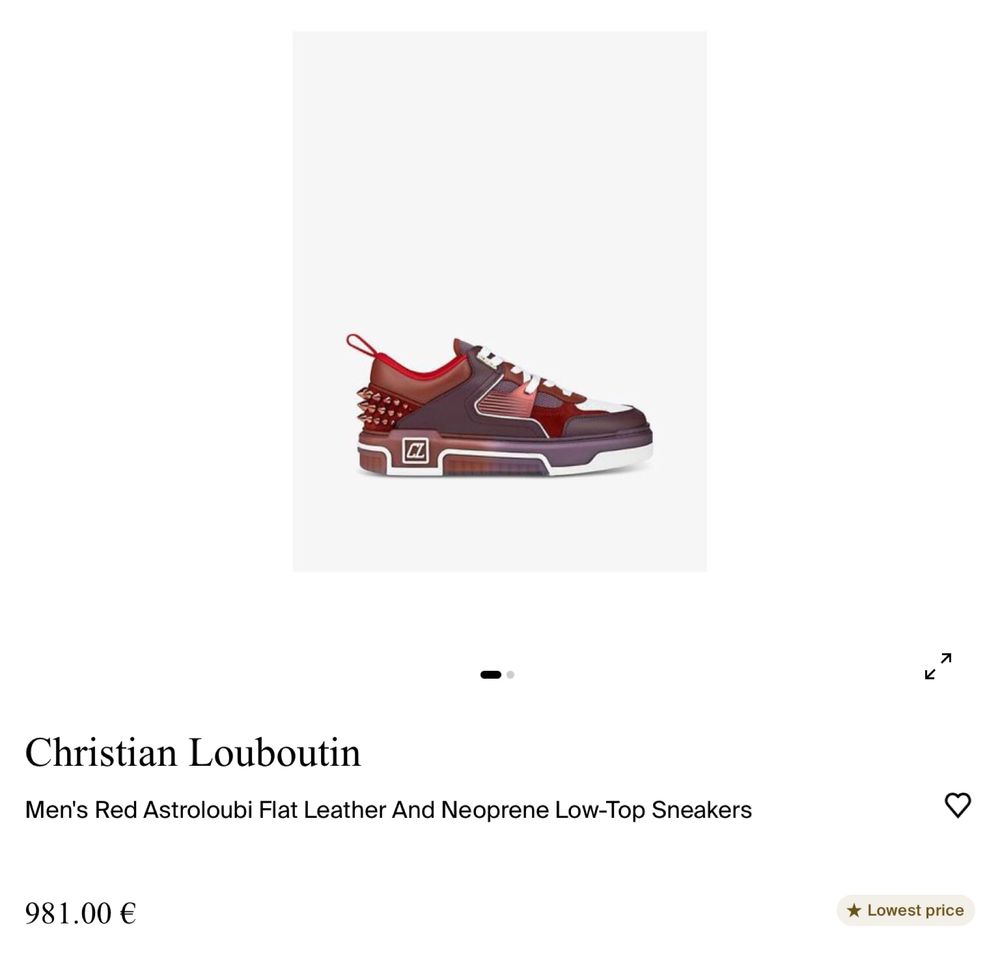 Christian Louboutin Red Bottoms - MEN, модел 2024г NEW