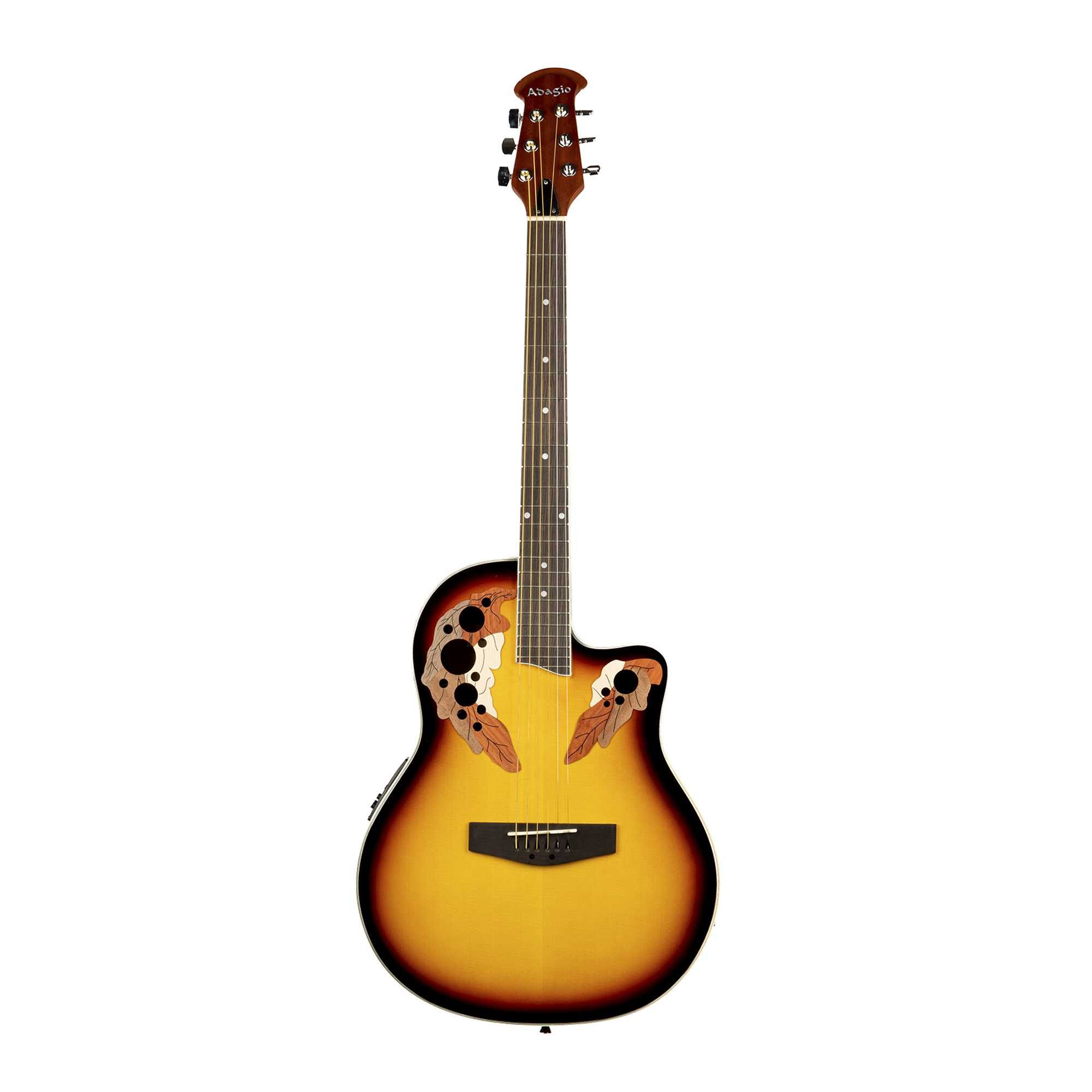 Продам электро-акустическая гитара Adagio MDF-4120BK