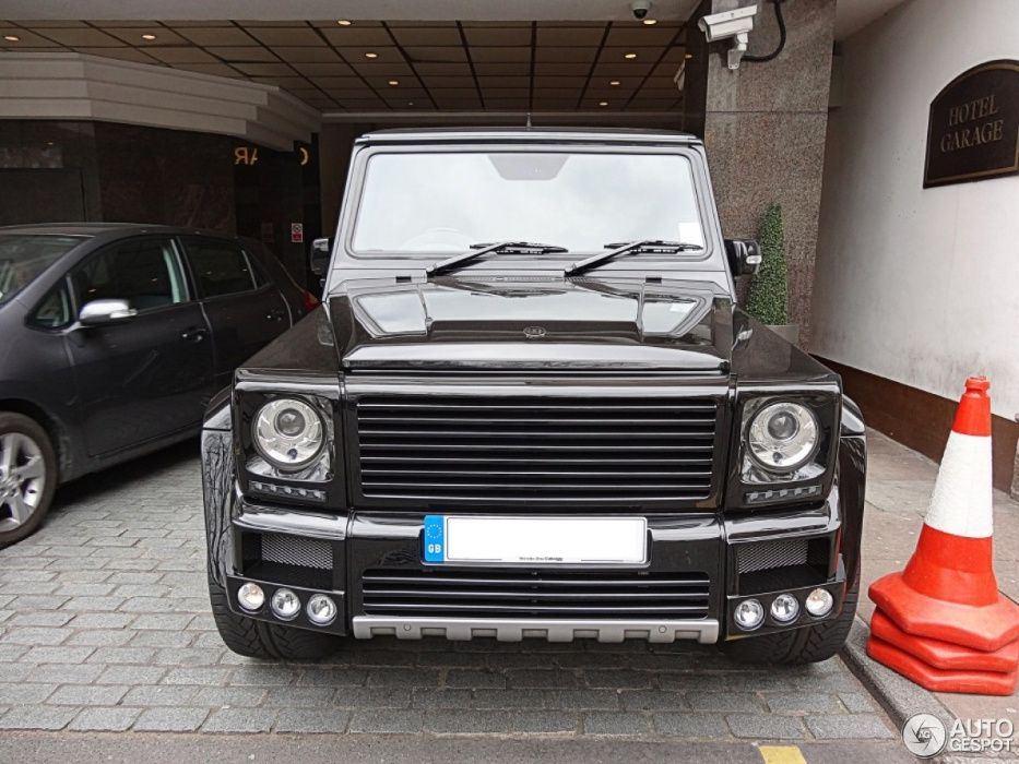Радиаторна решетка BRABUS W463 G55 G63 G500 арт 463-706-00-B