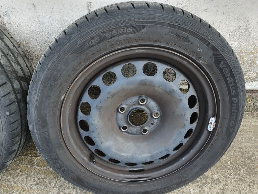 Roți de vară vw 16 " , 205/55/16