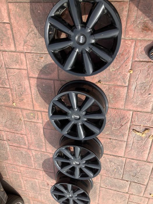 Jante Mini 2020 All Black 18", negre - 4 buc
