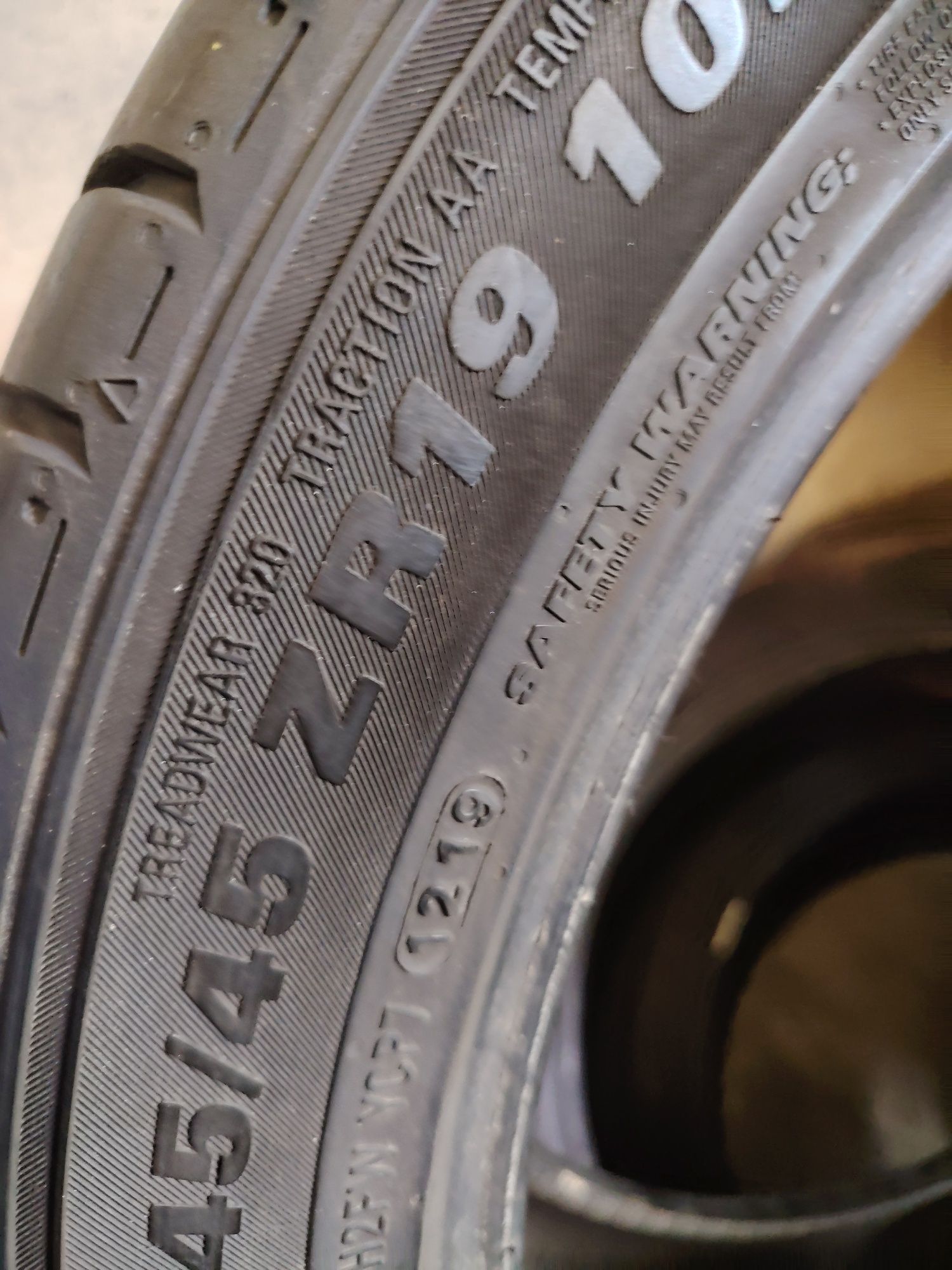 Anvelope vara 245 45 19 kumho 2019 5mm
