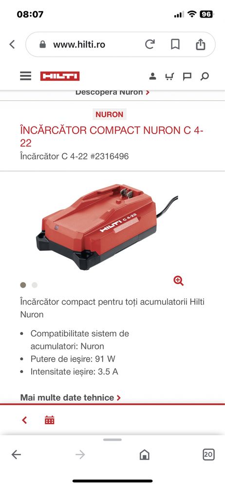Flex Hilti AG 5D-22 Nuron -Nou