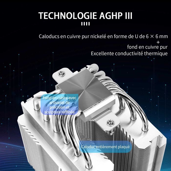 Peerless Assassin 120 SE ARGB CPU Air Cooler, 6 Heatpipes