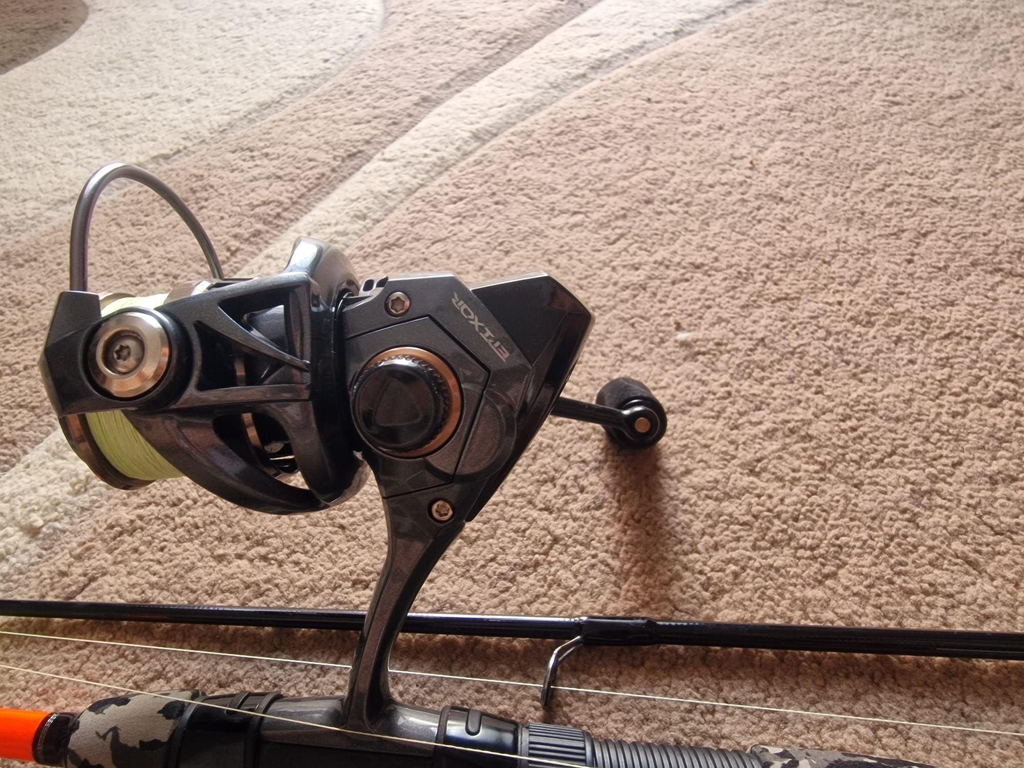 Combo spinning format din Lanseta Daiwa Ninja și Mulineta Okuma Epixor