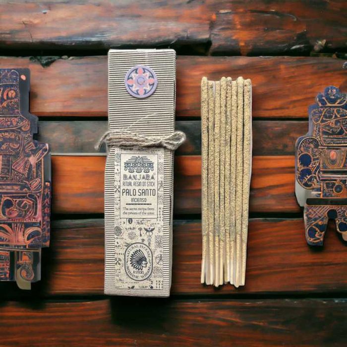 Bețișoare parfumate Banjara pentru ritual - Rășină Palo Santo