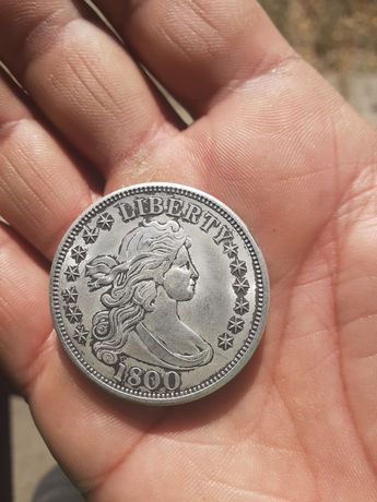 Vând monedă de argint din anul 1800 pentru colecțieCine