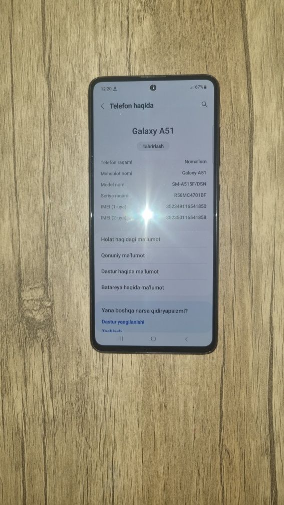 Samsung Galaxy A 51