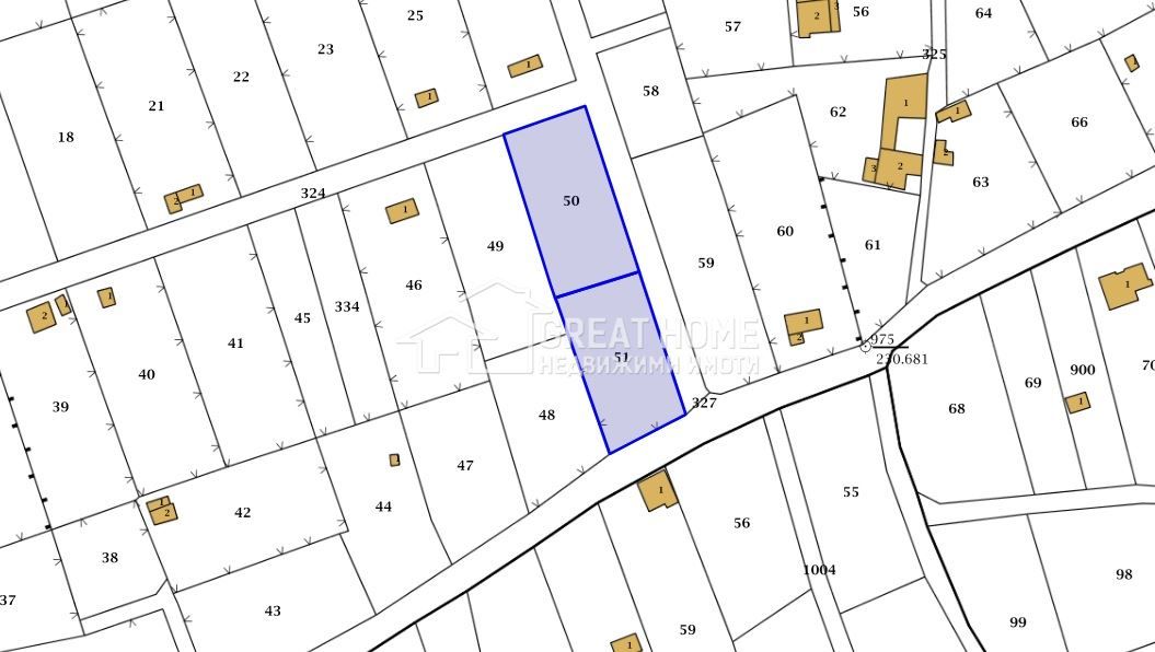 Продава се Парцел в Търговище, Вилна зона - 1366 кв.м за 8 €/кв.м - Снимка #1