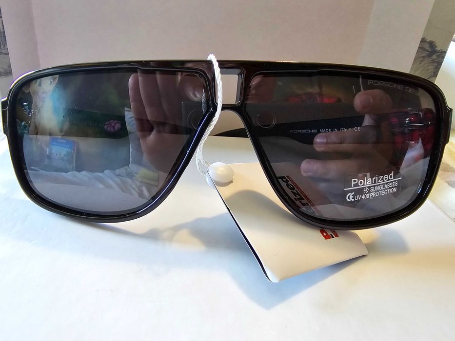 Ochelari de soare Porsche Design, lentile verzi cu filtru de protectie