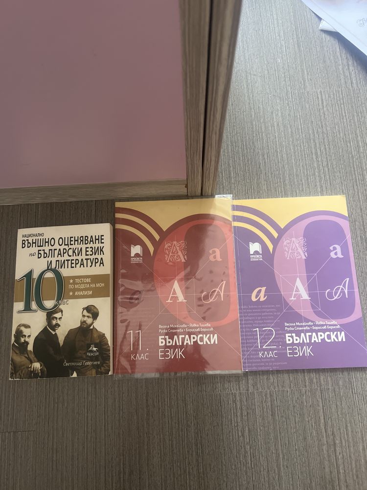 Учебни помагала по Български език и Литература