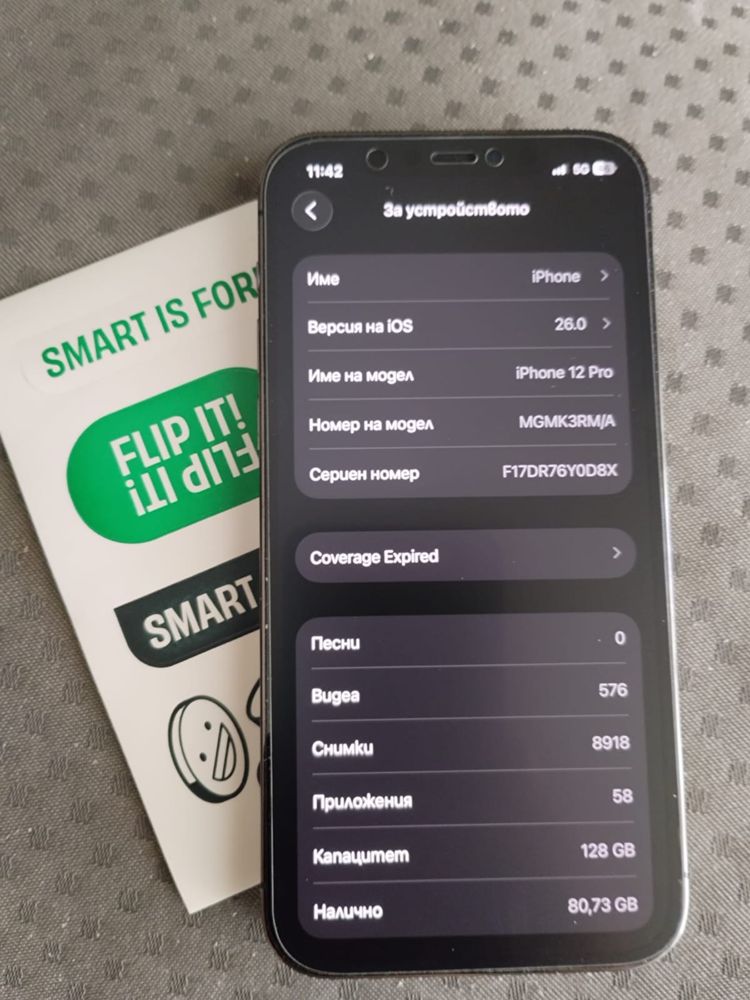 Iphone 12 pro с гаранция