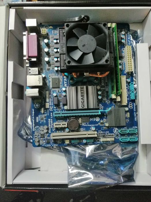 Placa de baza + procesor+memorie