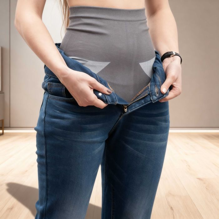 Pantalon modelator anticelulitic cu turmalina body shaper marimea L