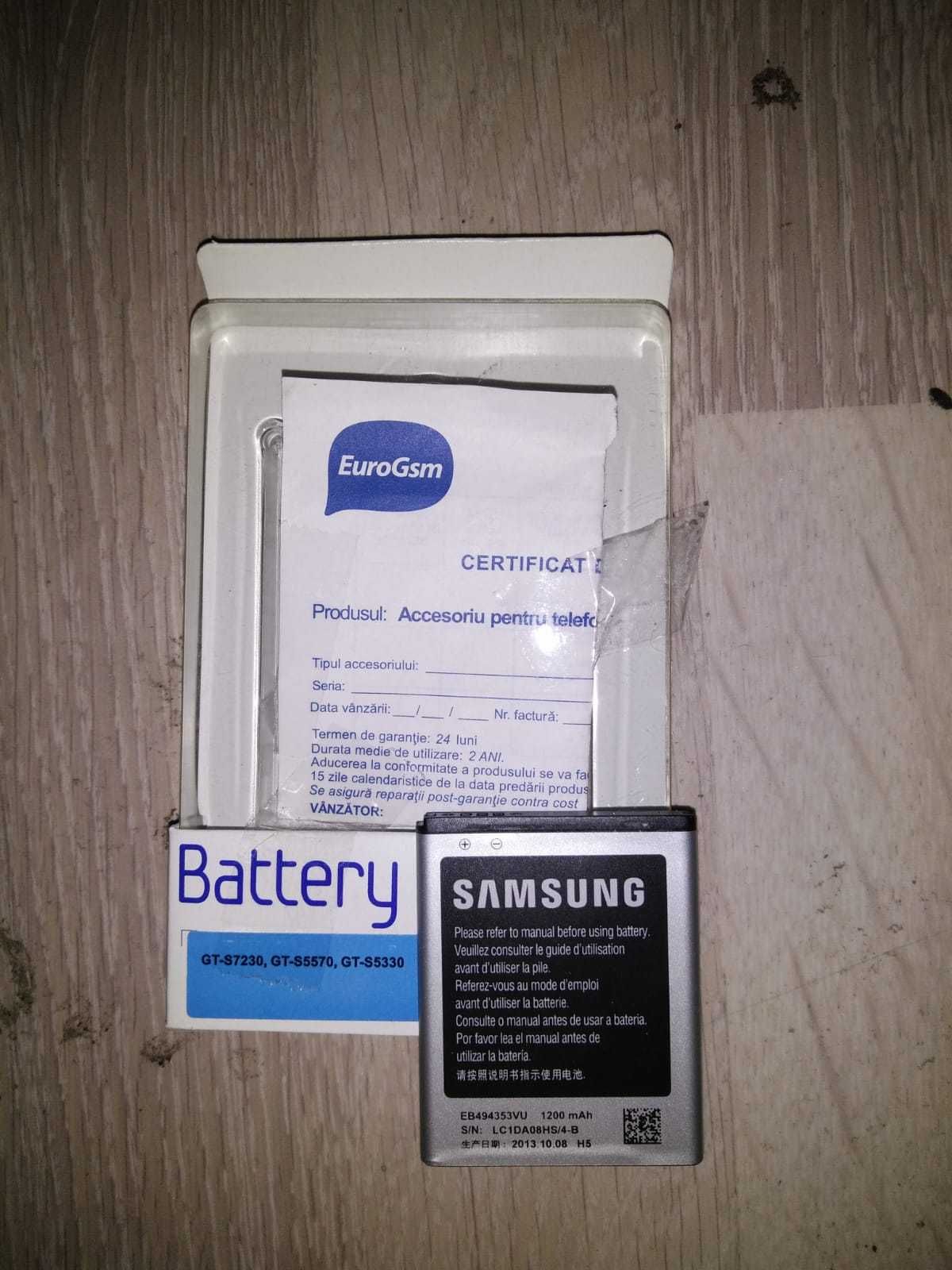 Baterie Samsung noua si bec halogen.Bucuresti.Trimit provincie.