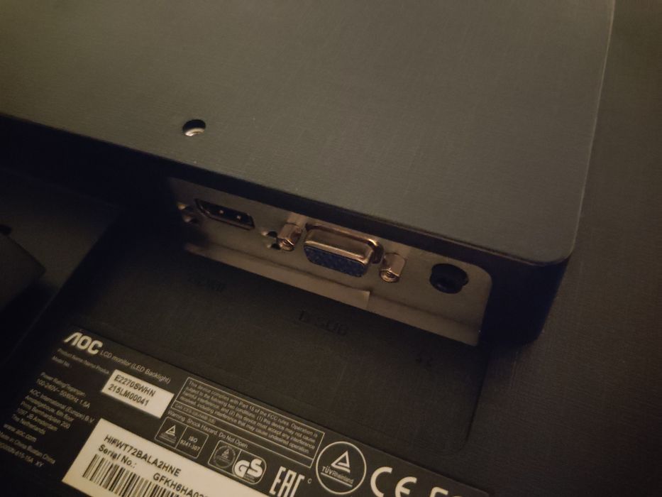Монитор AOC LED экран дисплей
