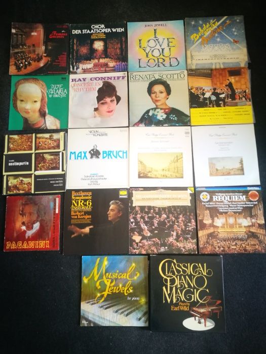 Discuri vinil muzica clasica,opera,balet, pian,cantonete. Disc Vinyl.