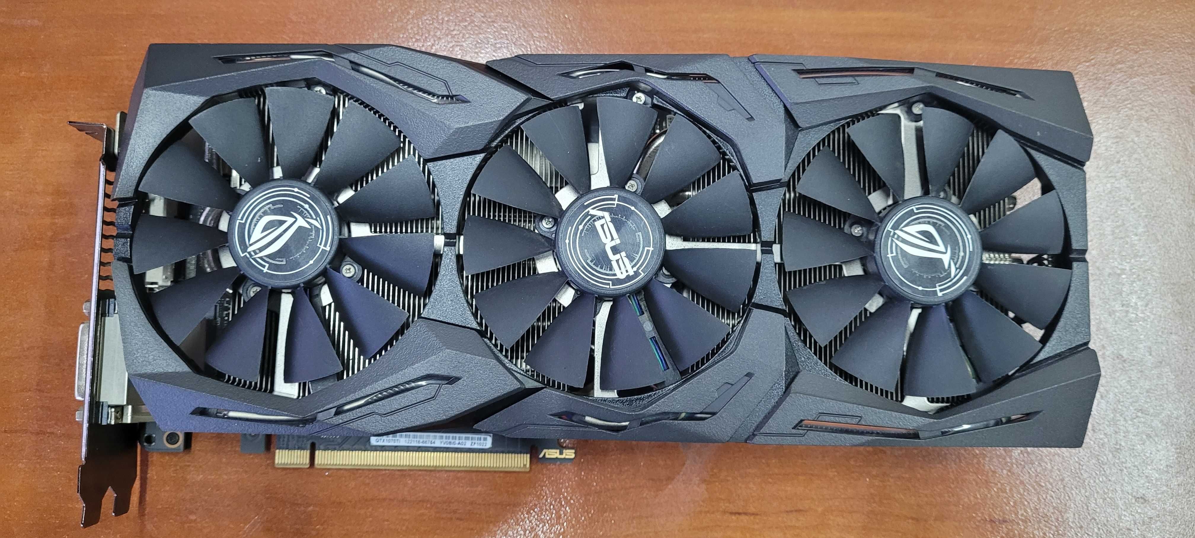 Placa Video ASUS ROG STRIX GTX 1070TI 8GB pe 256 biti , ca noua