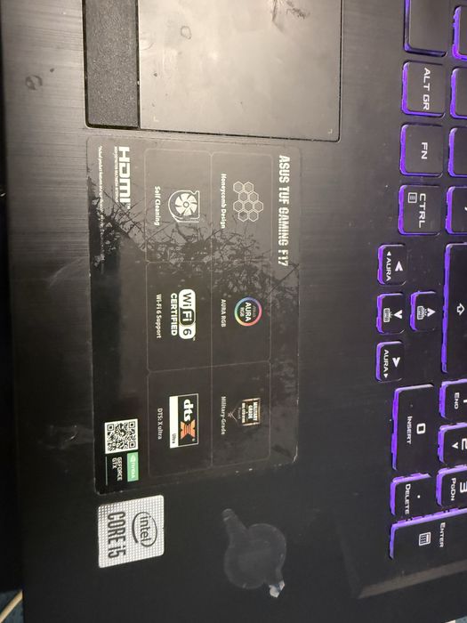 Asus tuf gaming F17
