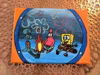 Tablou Spongebob pictat! Pentru copii