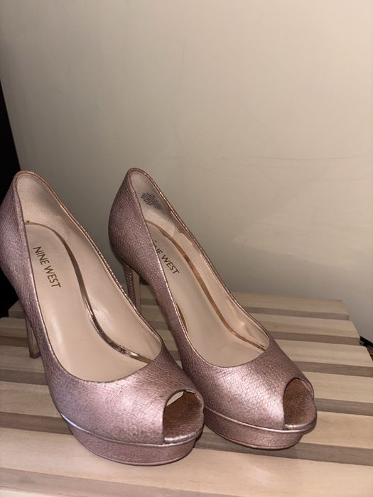 Боти на ток естествена кожа