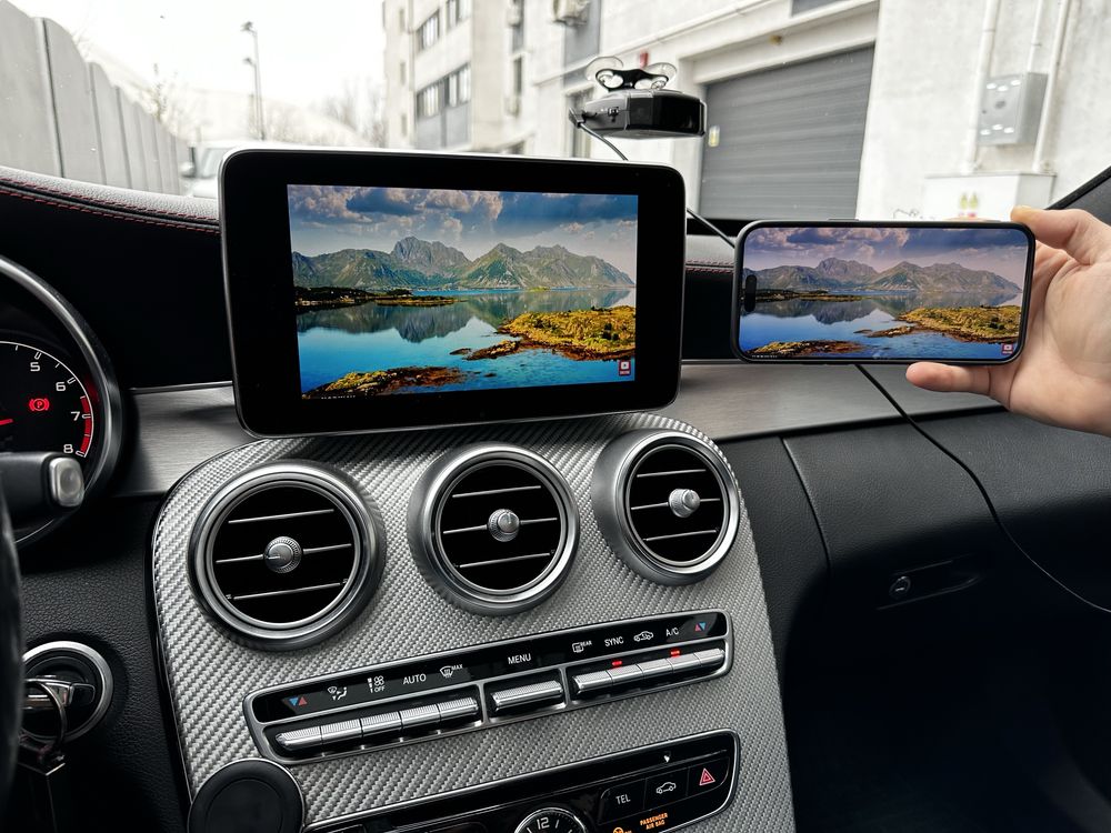 Apple Carplay & Android Auto Mercedes GLC x253 & C Class w205