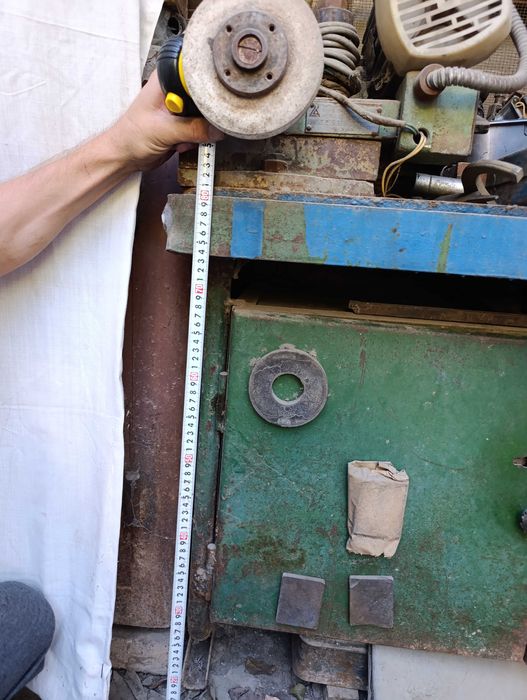 Верстак, тиски, точилка