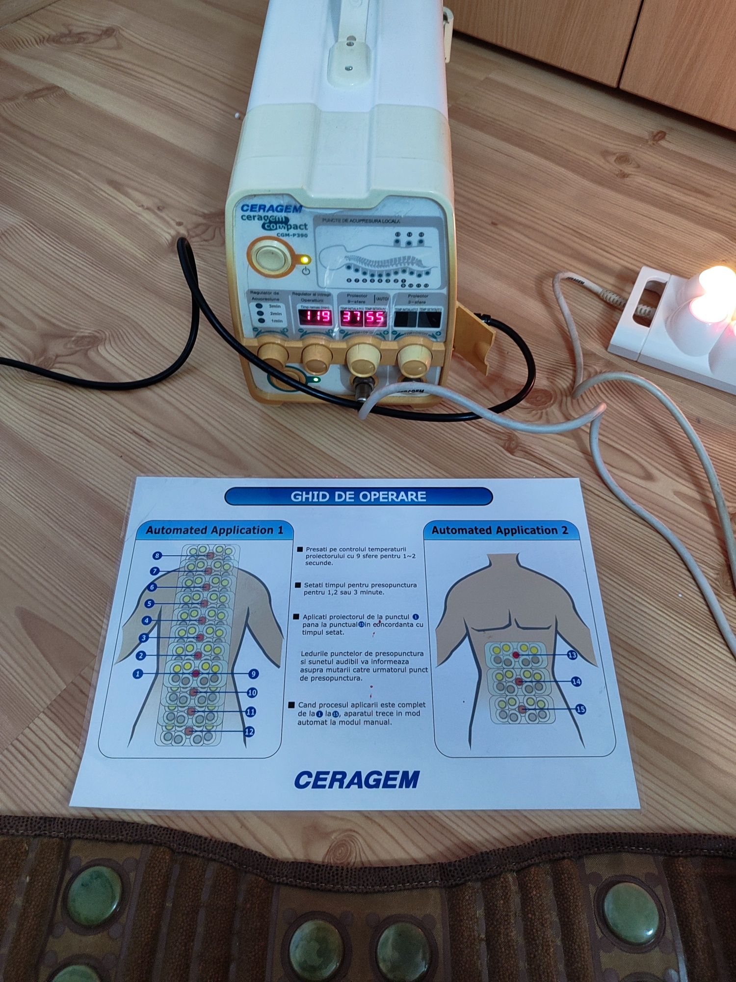 Aparat terapeutic CERAGEM